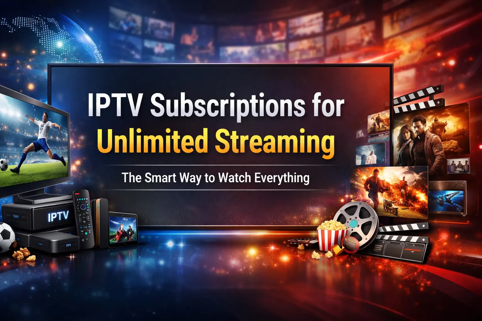 IPTV subscriptions for unlimited streaming